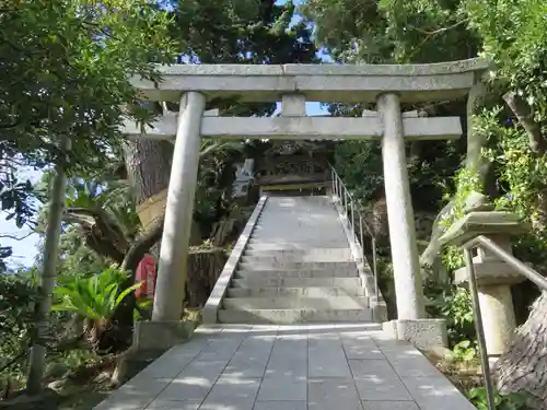 大瀬神社の鳥居