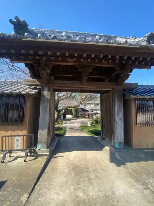 昌福寺の山門・神門