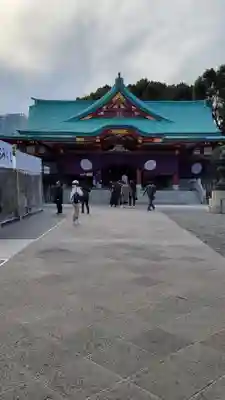 日枝神社の本殿・本堂