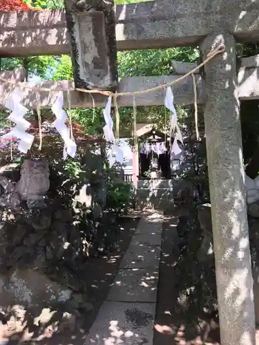 松戸神社の鳥居