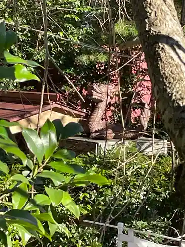 田無神社の像