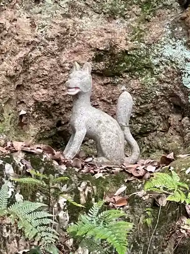 桃太郎神社の狛犬