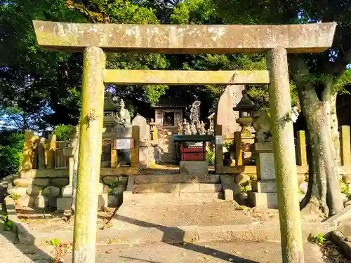 古見御嶽神社の鳥居