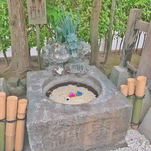 高木神社の手水舎
