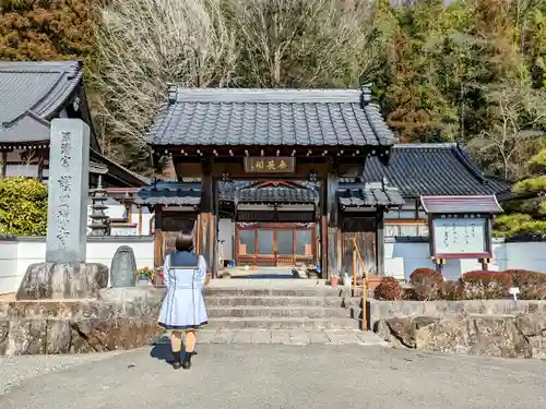 護國寺の山門・神門
