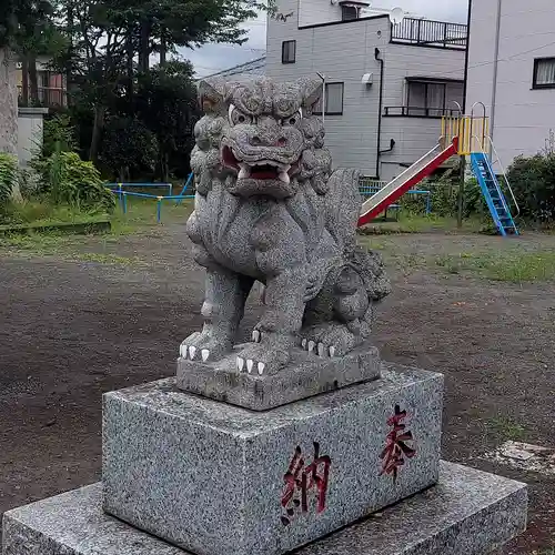 上清水八幡神社の狛犬