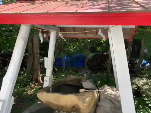 南豪神社の手水舎