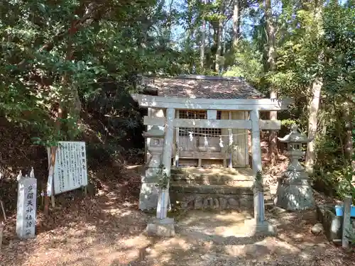 小笠神社の鳥居