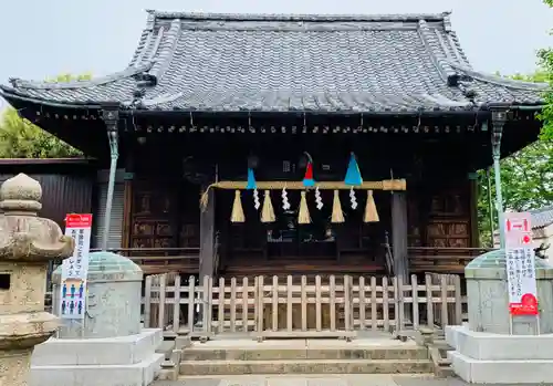 諏訪神社の本殿・本堂