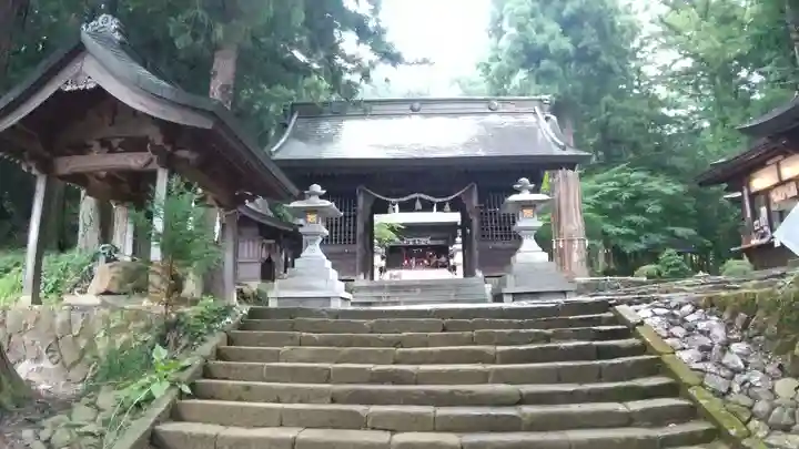 河口浅間神社の山門・神門