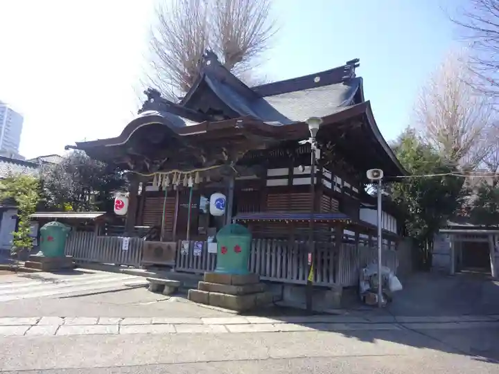 滝野川八幡神社の本殿・本堂