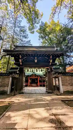 赤坂氷川神社の山門・神門