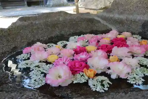 田村神社の手水舎
