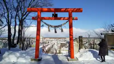 星置神社の鳥居