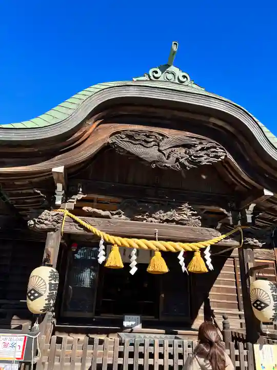 菊田神社の本殿・本堂
