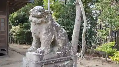 椿ノ海 水神社の狛犬