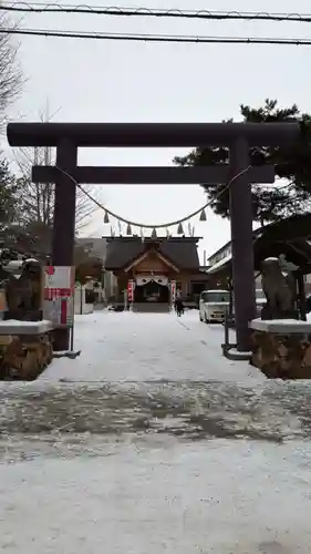 札幌村神社の鳥居