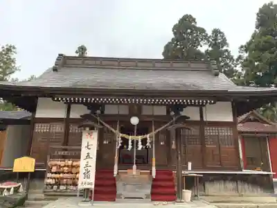 花巻神社の本殿・本堂