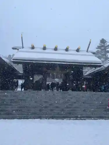北海道神宮の山門・神門