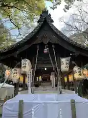 味美白山神社の本殿