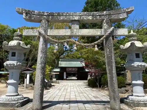 玉祖神社の鳥居