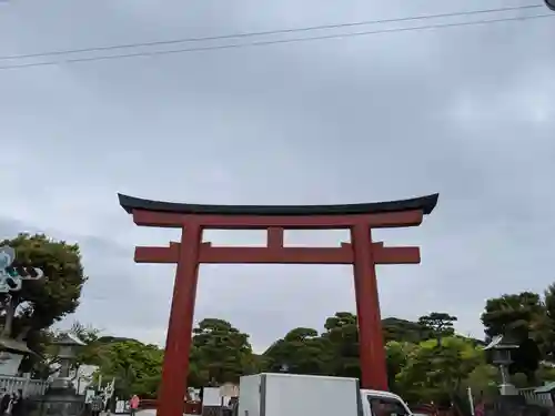 鶴岡八幡宮の鳥居