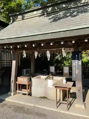 水戸八幡宮の手水舎