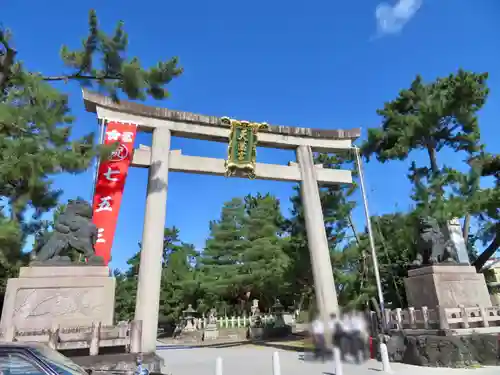 北野天満宮の鳥居