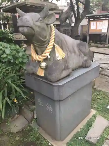 平河天満宮の狛犬