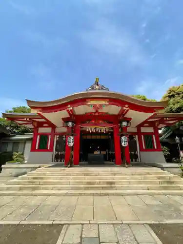 品川神社の本殿・本堂