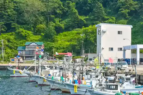 尻岸内八幡神社のお祭り