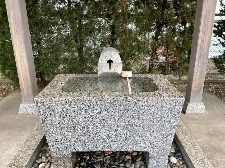 亀田龍神社の手水舎