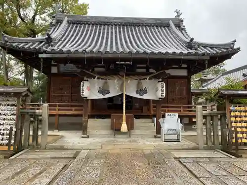 烏須井八幡神社の本殿・本堂