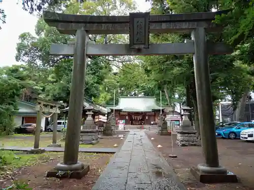 下高井戸八幡神社の鳥居