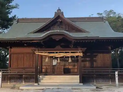 山田神社の本殿・本堂