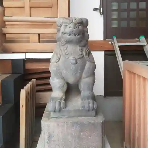 小網神社の狛犬