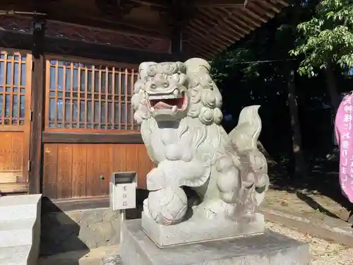 楚原神社の狛犬