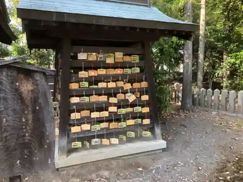 阿比太神社の絵馬