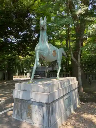 宇都宮二荒山神社の狛犬