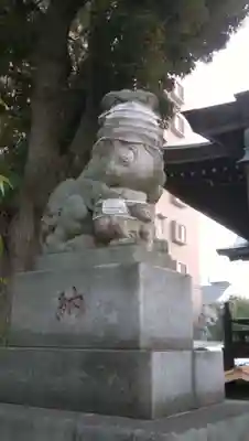 浅間神社の狛犬
