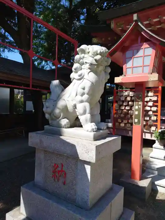 前川神社の狛犬