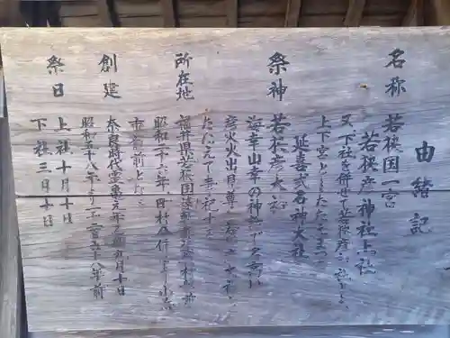 若狭彦神社（上社）(福井県)