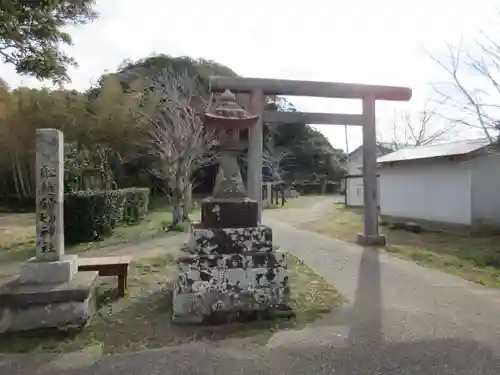 船越鉈切神社の鳥居