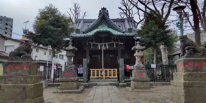 南品川諏訪神社の本殿・本堂