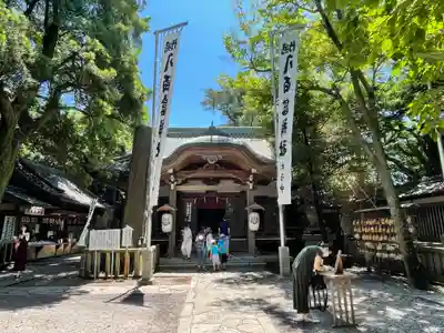 八百富神社の本殿・本堂