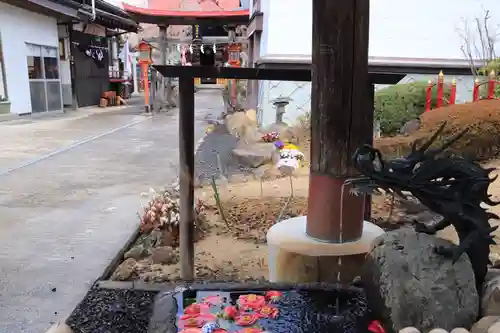 大鏑神社の手水