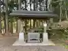 胎内神社の手水舎