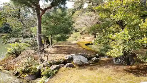 鹿苑寺（金閣寺）の庭園