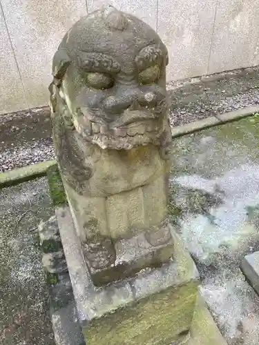 熊野神社の狛犬