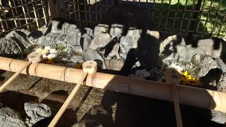 湯倉神社の手水舎